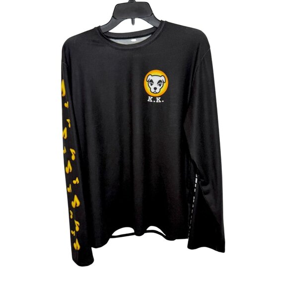 BlackMilk x Animal Crossing K.K. Slider Long Sleeve Hoodie Black - Size XS - Picture 6 of 9